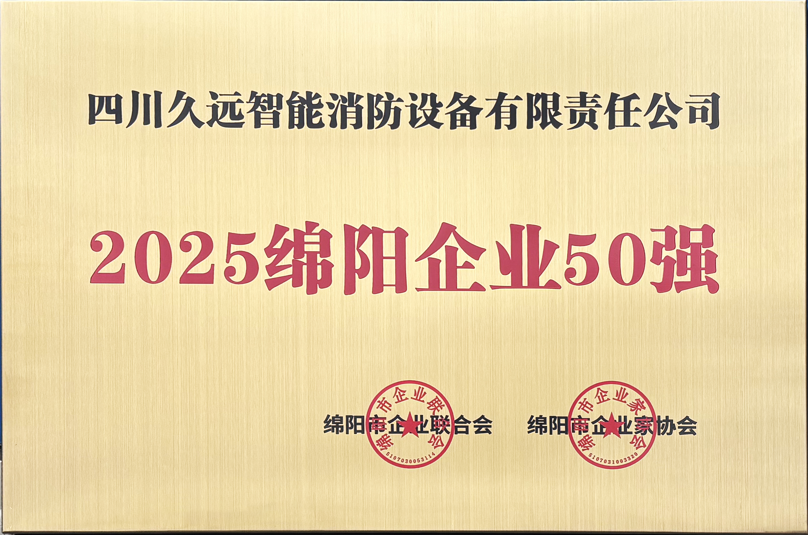 2025年綿陽市企業50強